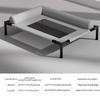 For Cats Dogs Elevated Cooling Dog Bed Washable Hammock Breathable Mesh Cot Indoor Outdoor Anti-Scratch Waterproof Portable