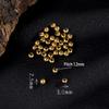 Argent Sterling S925 avec Perles Espacement Plaqué Or 24K pour Bijoux DIY