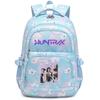 KPop Demon Hunter Backpack HUNTR/X Saja Student Women Cartoon Bookbag Lightweight Water-Resistant Large Capacity