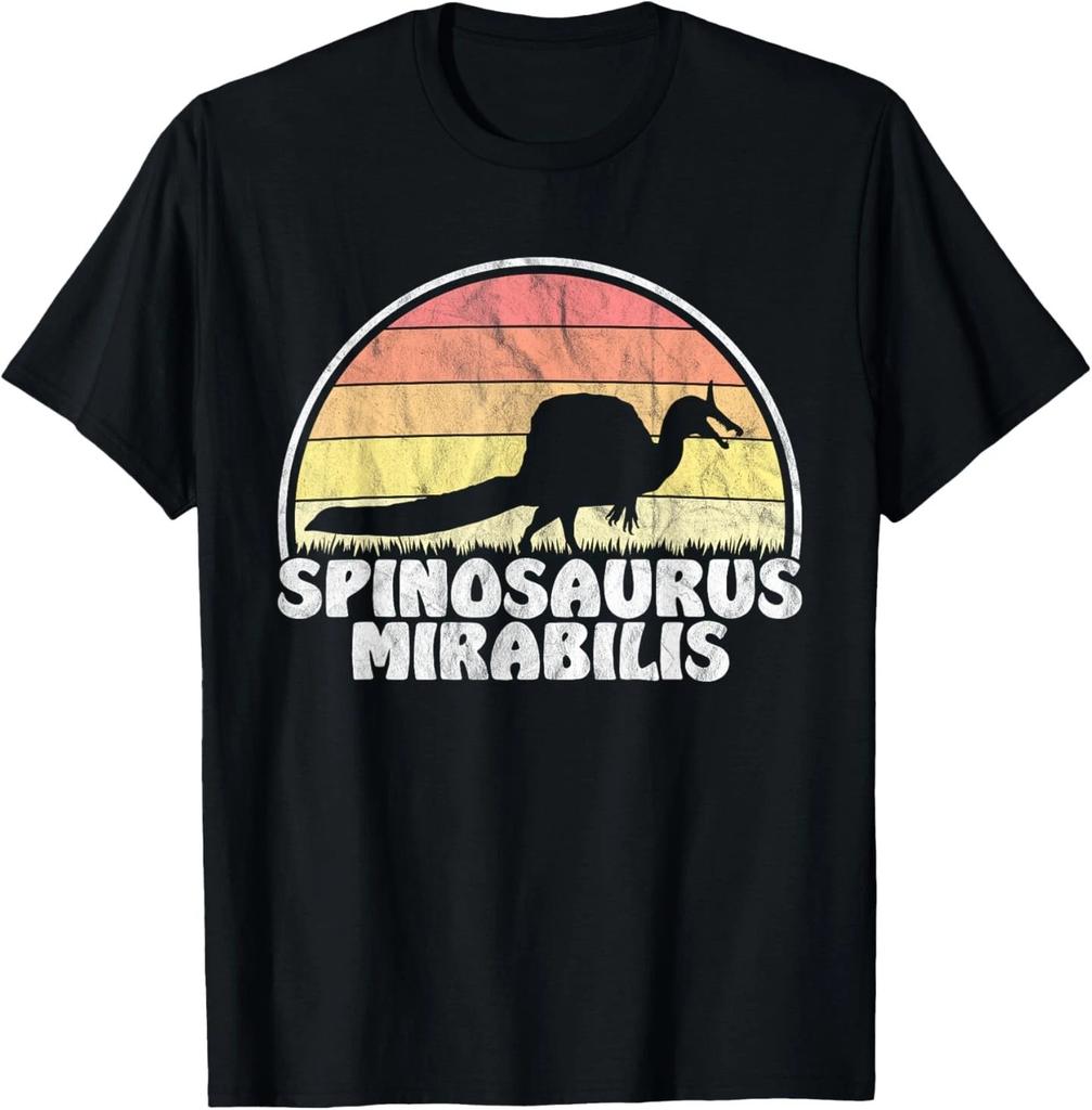 Spinosaurus Mirabilis - T-Shirt Retrò Dinosauro Usurata