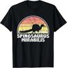 Spinosaurus Mirabilis - Retro Dinosaur Distressed T-Shirt