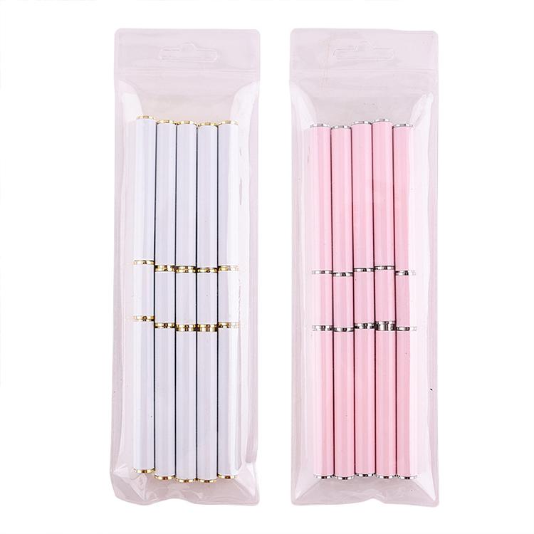 

Новинка, 5 шт. в упаковке, инструменты для ногтей, кисть, двусторонняя двусторонняя ручка для рисования, фототерапия, круглая головка, плоский рот, набор кружевных ручек с кристаллами