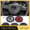 Autoaufkleber 2026 Heißes Auto-Styling Lenkrad-Dekorationsaufkleber Zierleiste Felge Auto-Umrüstzubehör für Skoda Rapid Fabia Superb