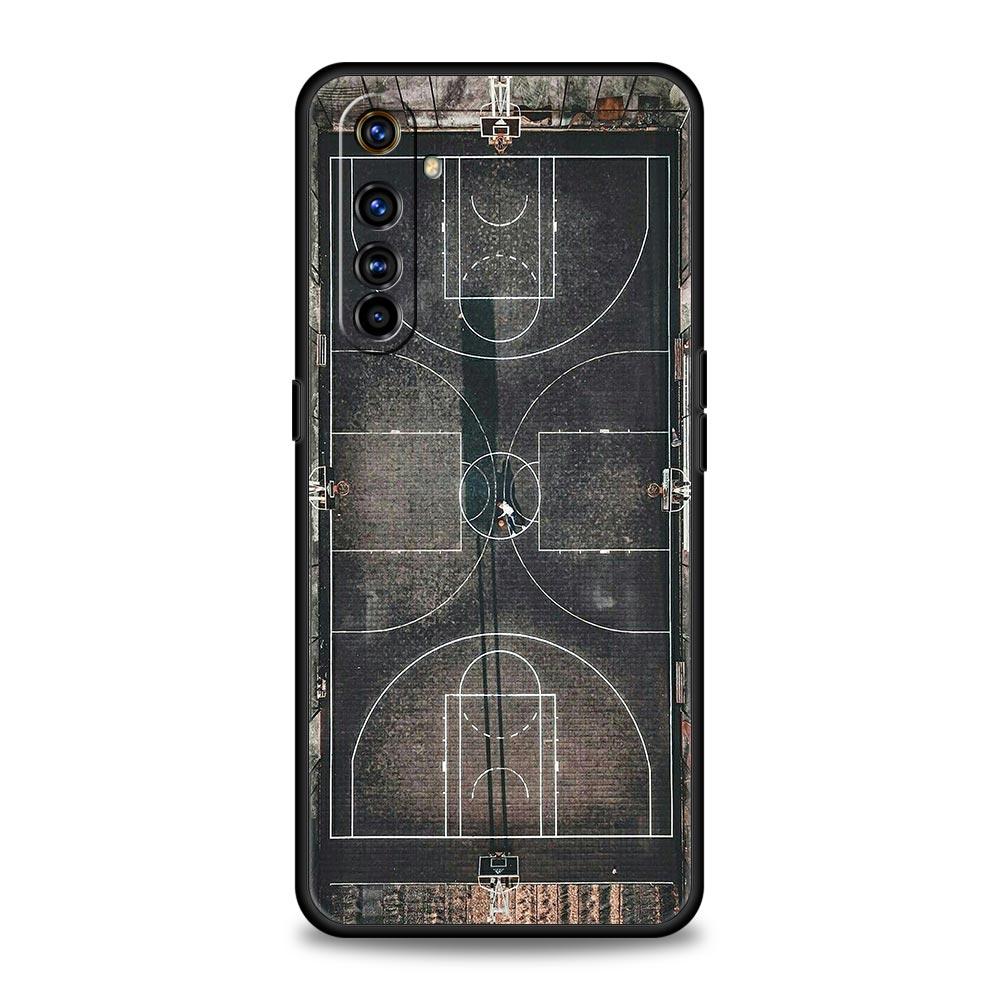 Football Basketball Tactical Board Case For Realme C67 C63 C55 C53 C35 C25 C21 GT 2 3 5 6 10 11 12 13 Pro Soft TPU Phone Cover