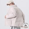 Down jacket men's winter new stand-up collar white duck down couple trendy loose and stylish warm jacket