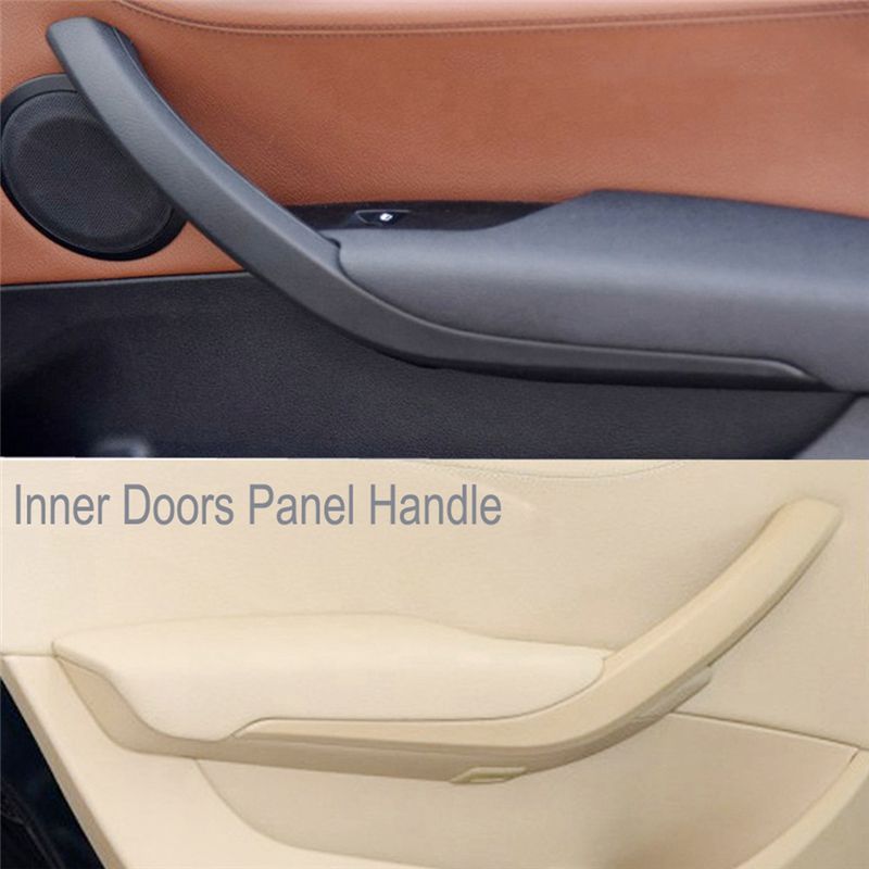 A03E-Interior Door Handle Cover Door Armrest Panel Trim Cover For Bmw X1 E84 2010-2016 51412991777,51412991776