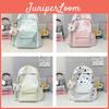 Cute Animal Pattern Oxford Backpack For Girls School Travel