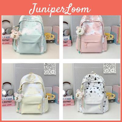Süßer Tier-Muster Oxford Rucksack Für Mädchen Schule Reisen