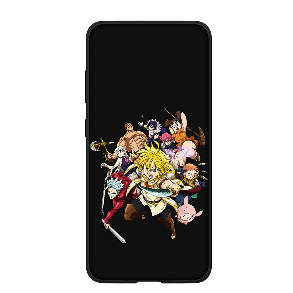 Phone Case for Samsung Galaxy S25 S24 S23 iPhone 16 15 Xiaomi Redmi Note 14 13 12 16E X 11 Pro Max Moto Huawei Anime Seven Deadly Sins Meliodas Cover