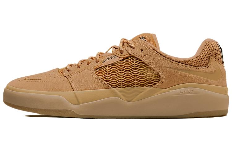 

Nike SB Ishod Textile Split Suede Skate Shoes Slip-Resistant Abrasion-Resistant Lightweight Low-Top Unisex Wheat DC7232-200 38.5