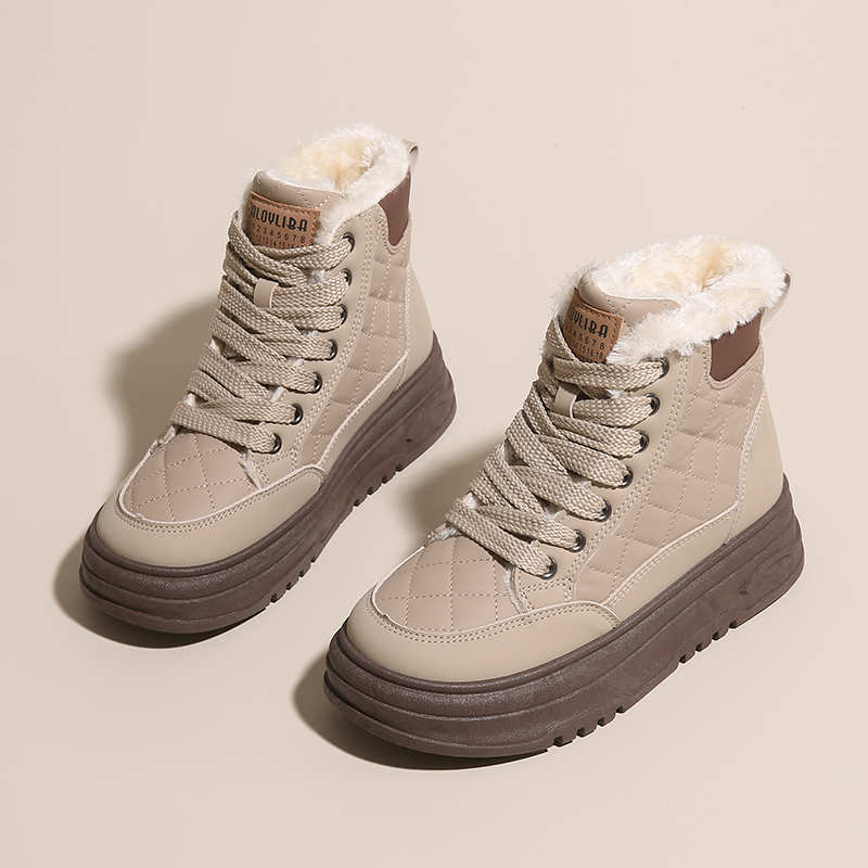 Snowboots High Tops Women's High Sports Shoes Shoes Boots Booties For Sneakers Brands Jogging Fitness Hospitality Authentic