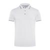 Zhinai Jade Silk Short Sleeve Polo Shirt