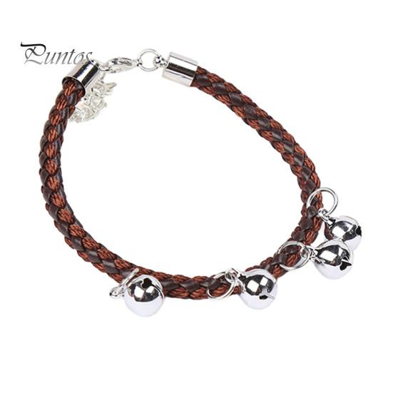 Pet Collar with Crisp Sound Bell Adjustable Chain Necklace Cat Dogs Comfortable To Wear Collar Pet