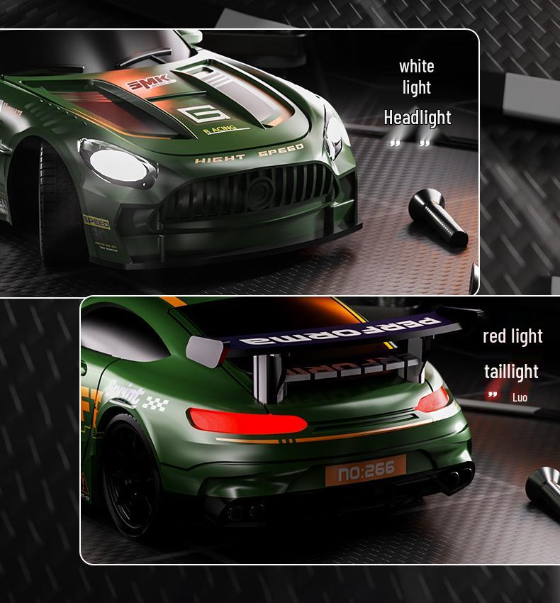 RC Remote Control Drifting Car with Lights - Multi-Player Interactive Racing Toy for Boys