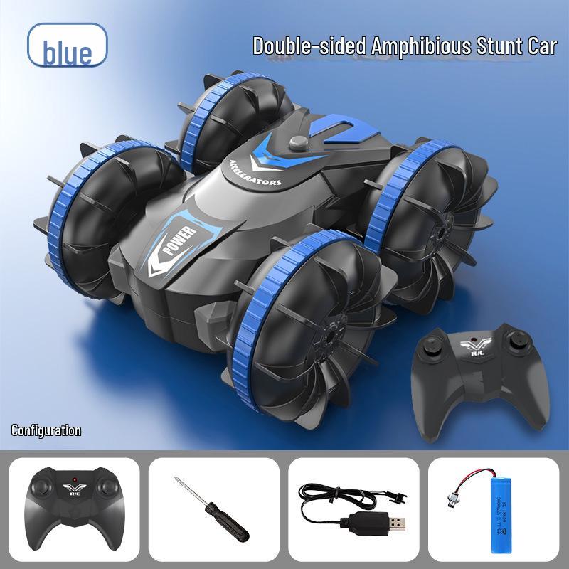 

Dual-Mode Remote Control Amphibious Toy Car: Water & Land Stunt Vehicle for Kids 2.4G