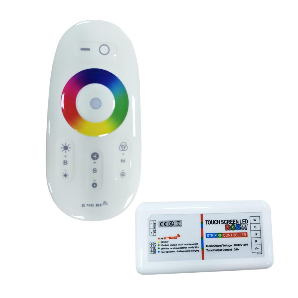 12V 24V LED Flex Strip RF Remote and Audio Color Changer with Dimming