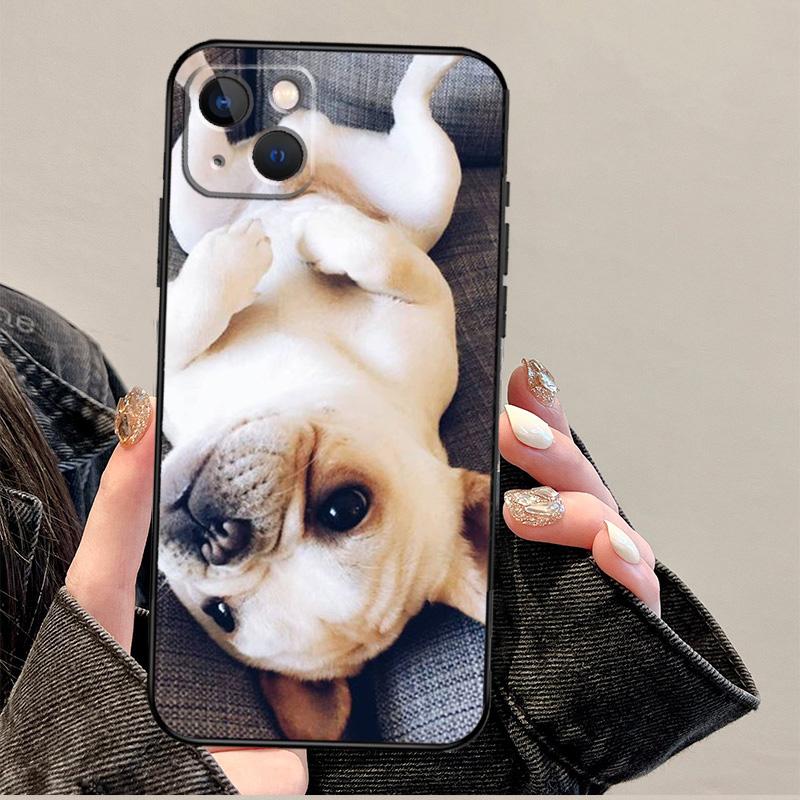 Funny french bulldog Phone Case For iPhone 17 Pro Max 11 14 15 16 Pro Max 12 13 mini 16 Plus 16e 17 Air Cover