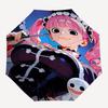 1pc Anime Character Outdoor Umbrella - Automatic Opening/Closing - Portable 3-Fold Design - 8 Bone Iron Frame - Festival Gift for Fans, Travelers