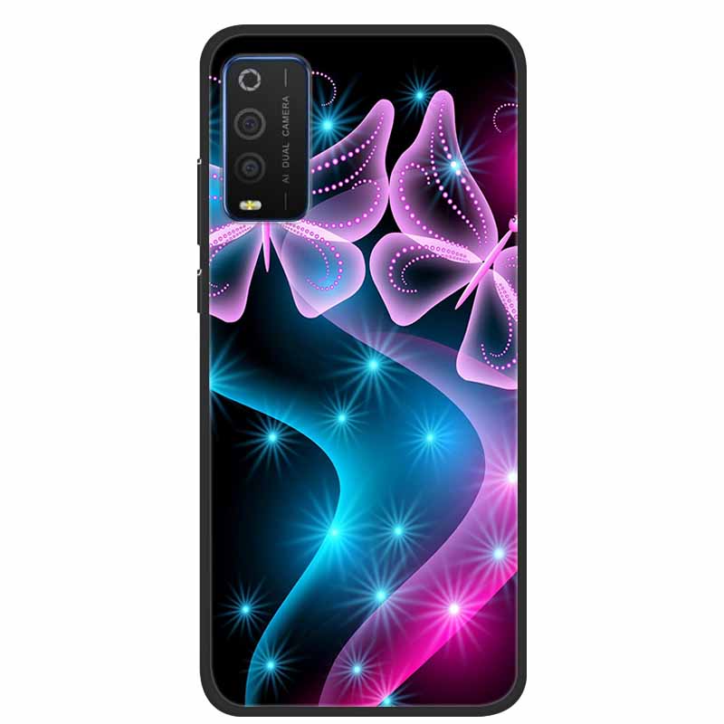 For TCL 205 Cases Fashion Silicone Soft TPU Protective Covers for TCL205 Phone Cases Floral Fundas for TCL 205 4187D 2021 Coque