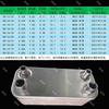 Stainless Steel Brazed Plate Heat Exchanger (BPHE) Condenser Evaporator For HVAC Heat Pump Floor Heating