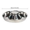 Dog Bowl Stainless Steel Slow Feeder Dog Bowl 26cm Diameter Gift