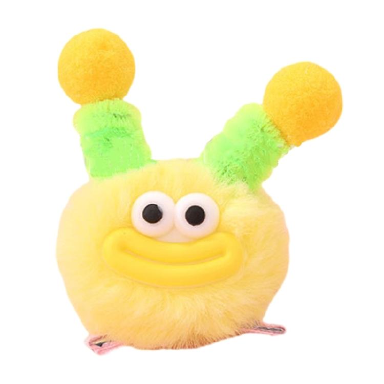 Plush Duckbill Hairpin for Women Girls Furry Plush PomPoms Designs for Birthday Parties and Various Celebration