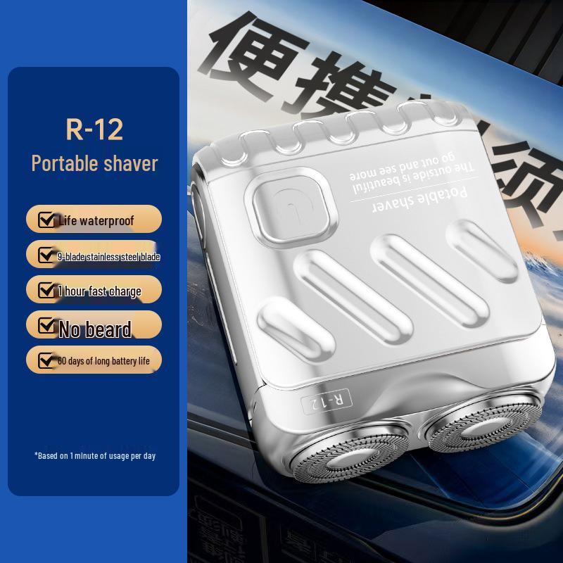 Unisexowa maszynka elektryczna do miejsc intymnych - Trymer do włosów łonowych i pod pachami