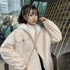 Short Style Parkas Women Solid Aesthetic All-match Students Simple Winter Coat Loose Korean Fashion Hooded Streetwear Sweet