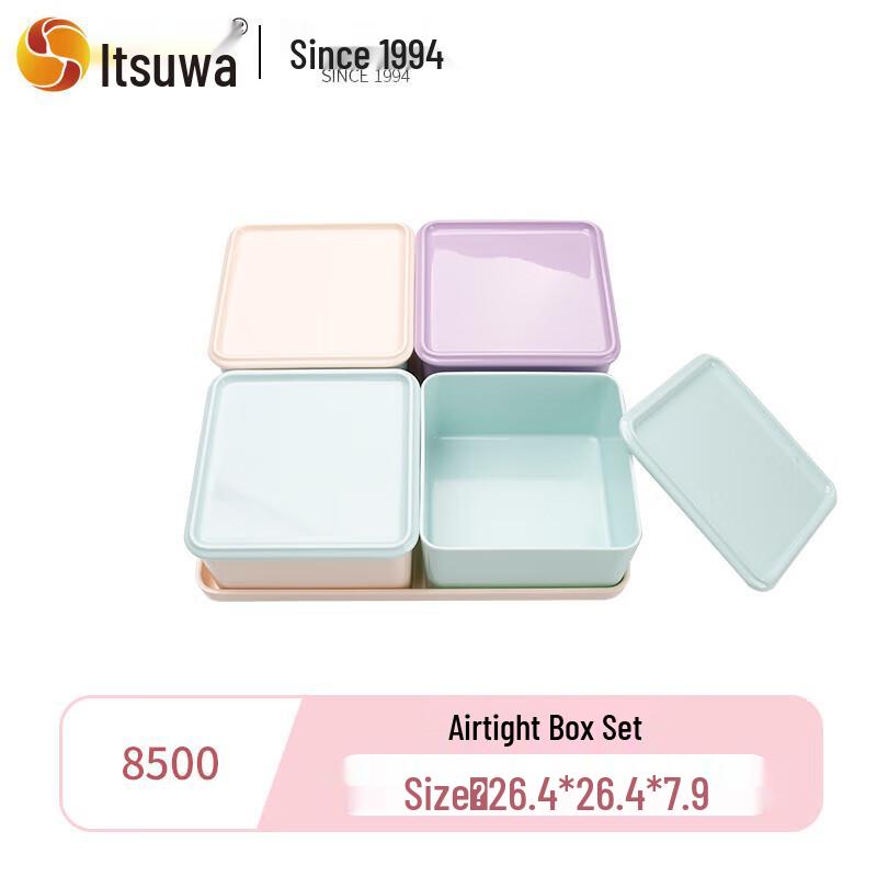 Wuhe Melamine Five-Compartment Round Serving Tray