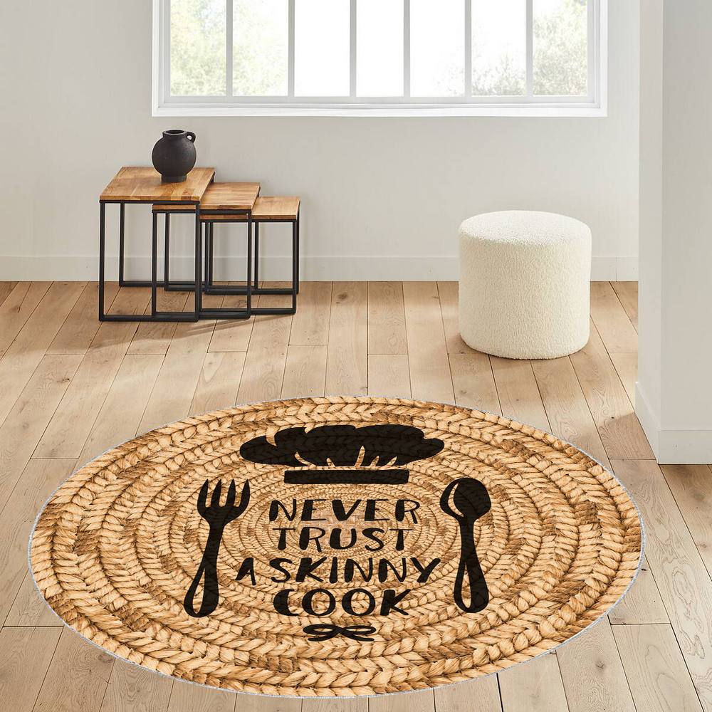 

Mosimoso Home RC1345 Ковер с принтом на подошве в горошек 100x100 cm
