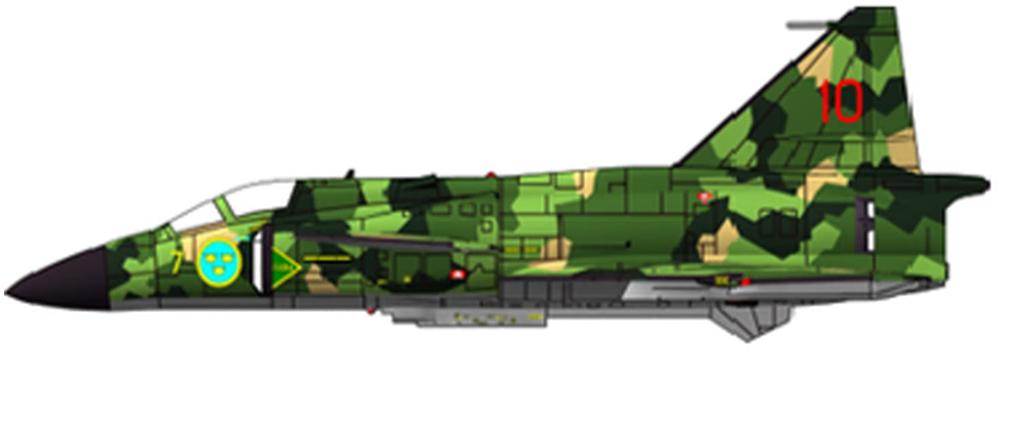 Fox One Design 1/144 Saab AJ37 Viggen Resin 3D Printer Kit FXNA055