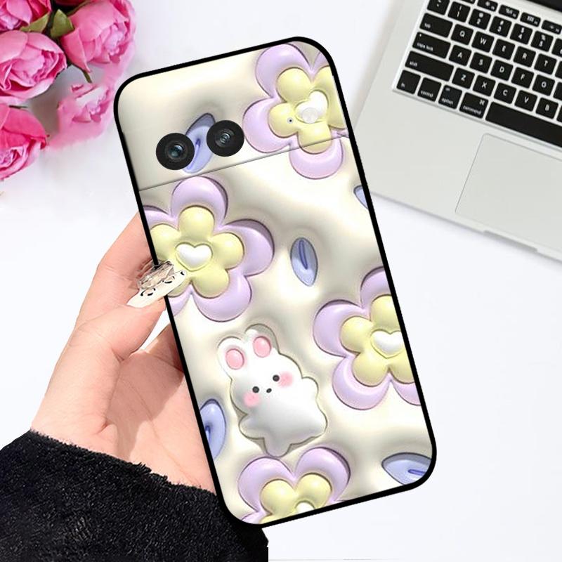 For Google Pixel 7 Pro Case PIXEL 7A 6 6A Fashion TPU Silicone Phone Cover For GOOGLE Pixel 8 Pro 8A 5G Shockproof Bumper Cases