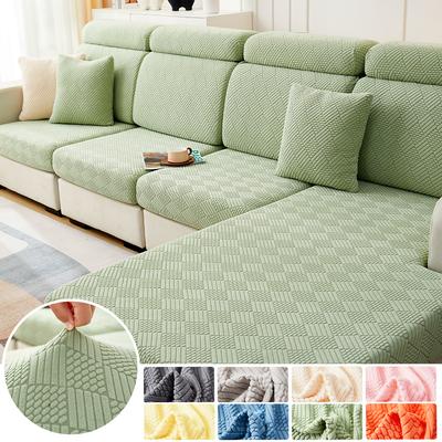 Weicher Jacquard-Sofa-Kissenbezug, dick, waschbar, Möbelschutz für Wohnzimmer, Stretch-Spandex-Sofa-Sitzbezüge für Zuhause