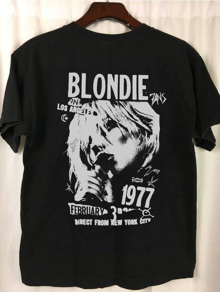 Blondie Прямо из Нью-Йорка Винтажная Футболка S-5XL AHN01036 Унисекс Футболка XL