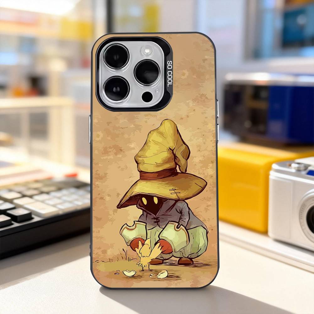 F-Finals-Fantasy Vivi For iPhone 11,12,13,14,15,16,17,Pro,Max,Plus,E,Air,Mini Phone Case IMD Matte Black