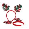 Headband Elegant Christmas With Festive Reindeer Antlers Crafted For Holiday Gatherings