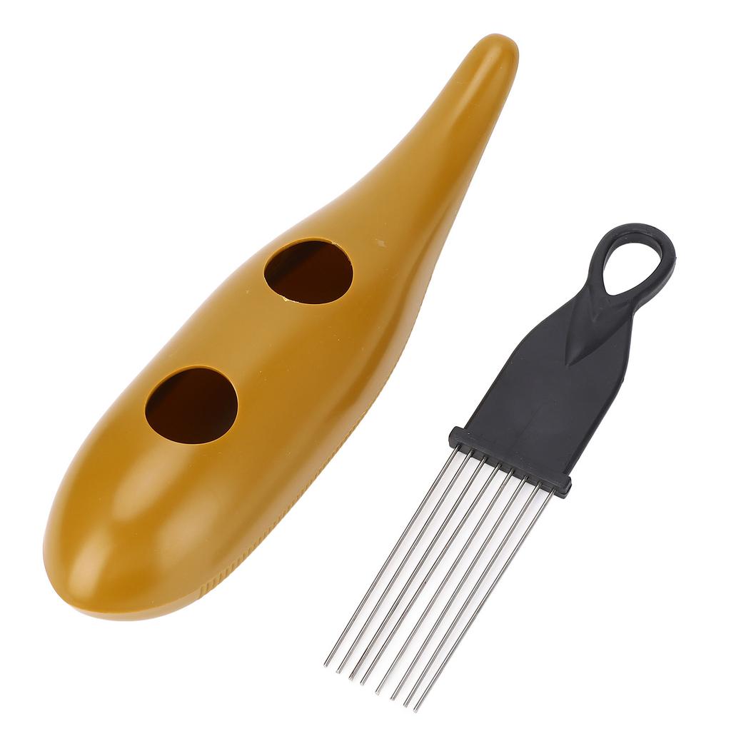 Instrument latynoski w kształcie ryby ze skrobakiem ABS Guiro instrument perkusyjny do treningu muzycznego i akompaniamentu zespołu