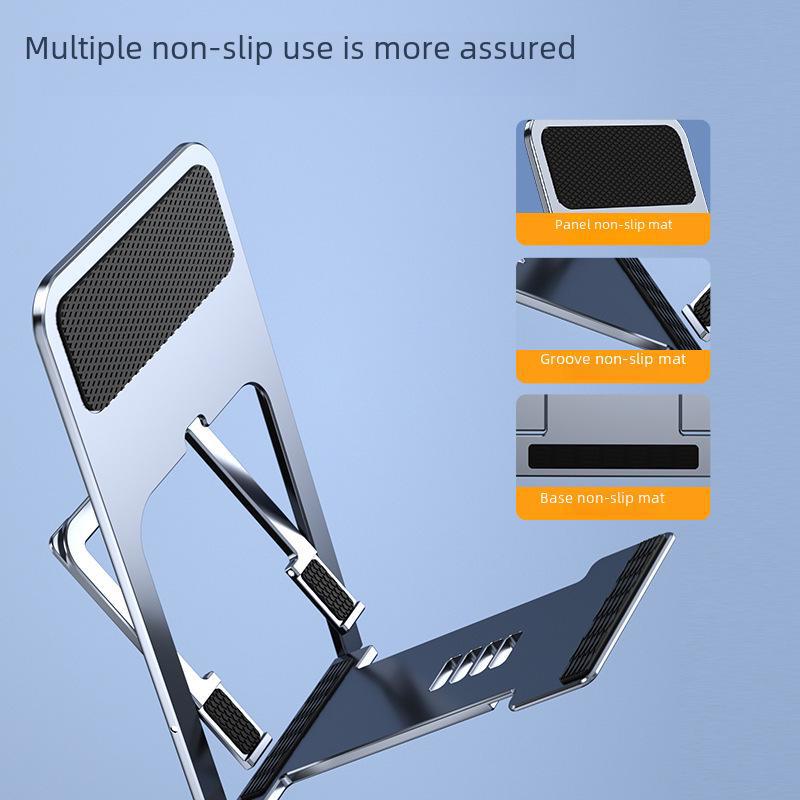 Z7 Multi-Function Folding Mobile Phone & Tablet Stand: Portable, Adjustable, Ideal for Online Classes and Streaming