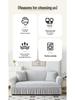 Jacquard Ruffle Edge Sofa Cover - Universal Fit for All Seasons