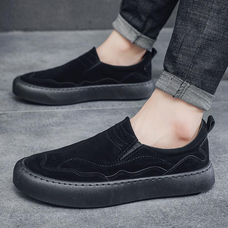 Autumn new men's shoes fashion trendy shoes men's business shoes large size casual shoes