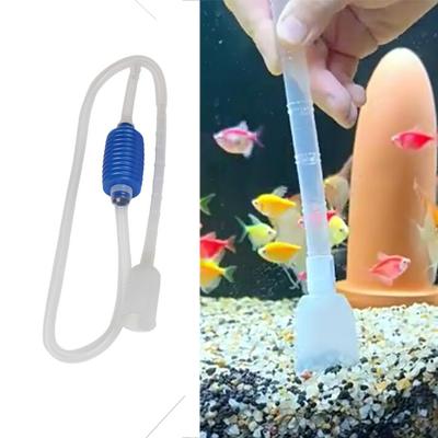 Aquarium Water Pumps Sipho Draw Water for Tank Water Change Residue Cleaning Hand Tools Sediment Remover Filter Accessories