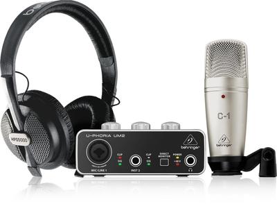 Behringer U-phoria Studio - Zestaw Do Homerecordingu