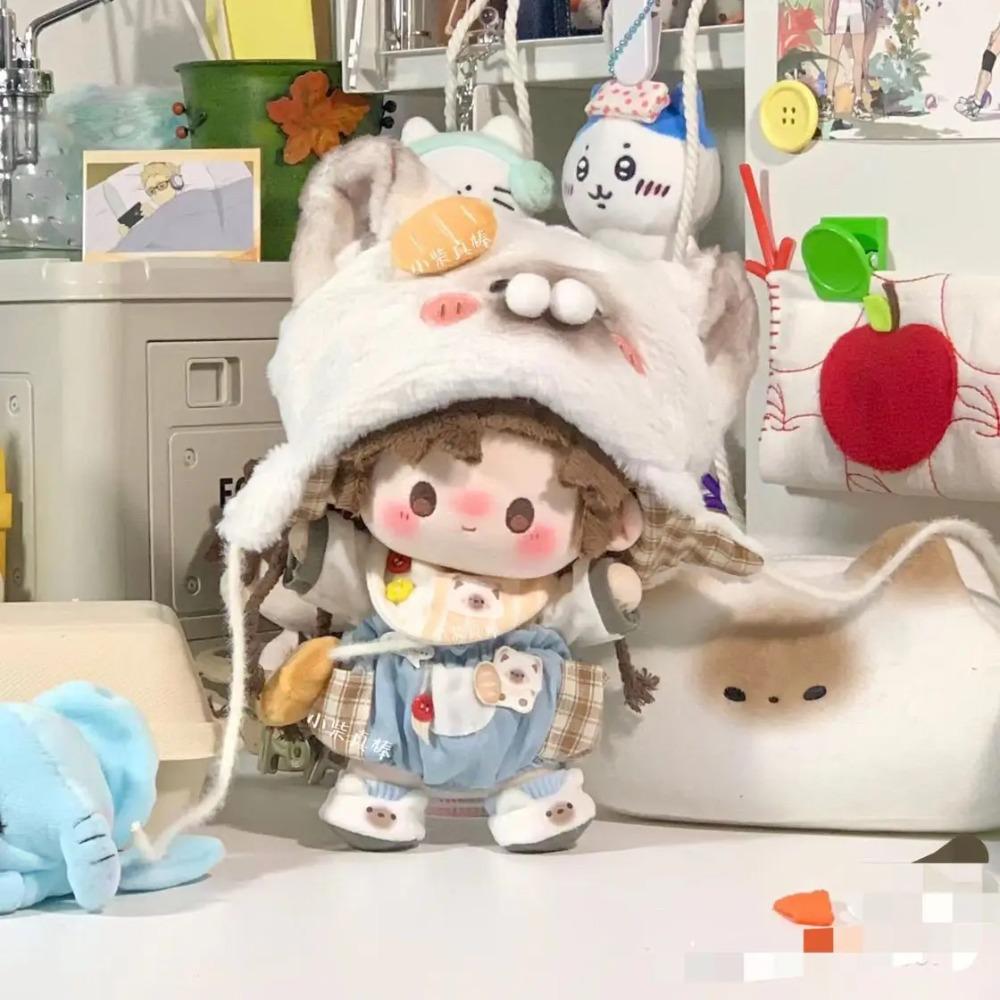 Kitten Baking Bread 10cm 20cm Cotton Doll Changing Clothes No Attribute Clothes Dolls Change Clothes Decorate No Dolll
