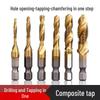 Universal Spiral Thread Tapping and Drilling Machine with Hexagonal Self-Tapping Drill Bit Set