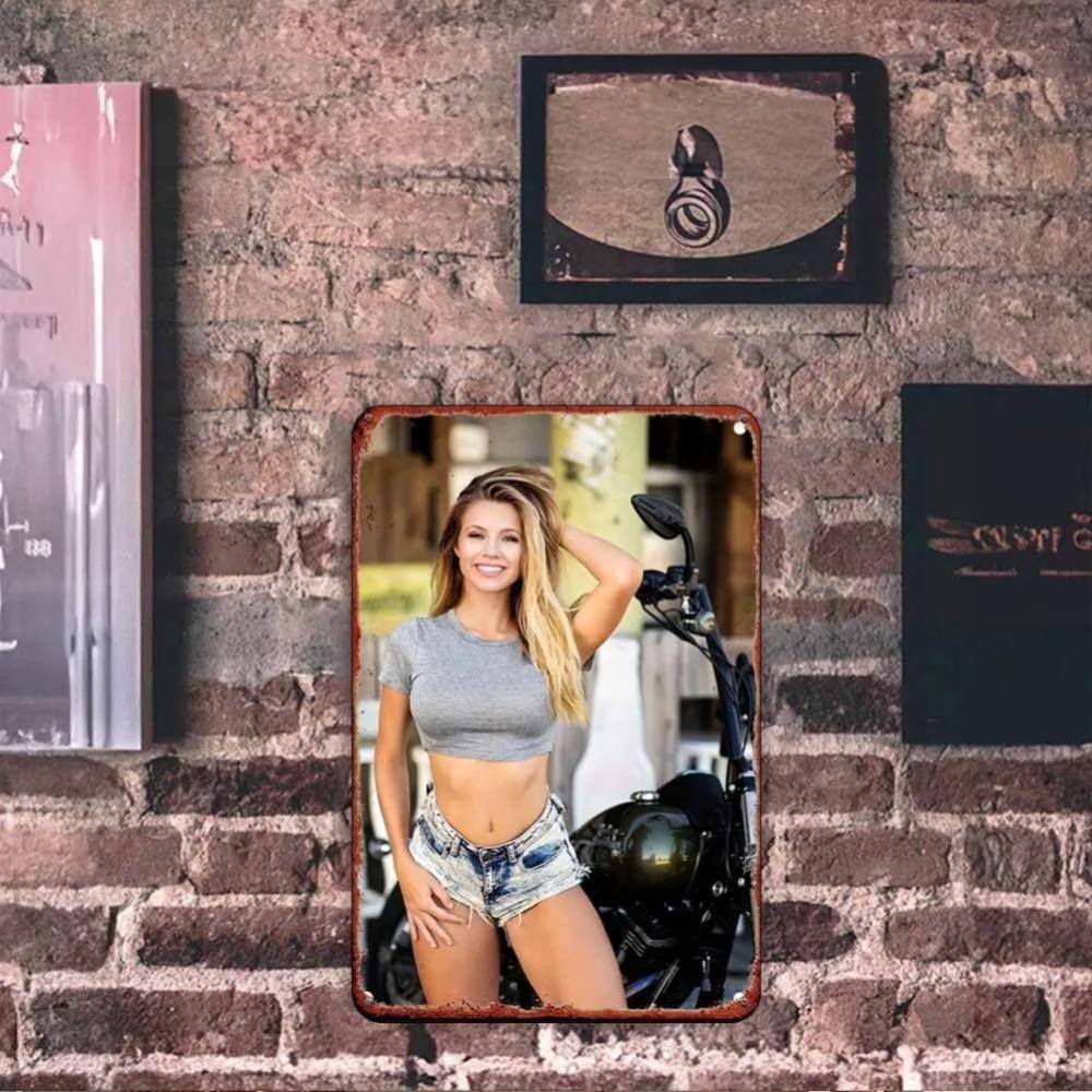 Vintage Metal Sign Retro Tin Plaque for Bedroom Bar Garage Wall Decor