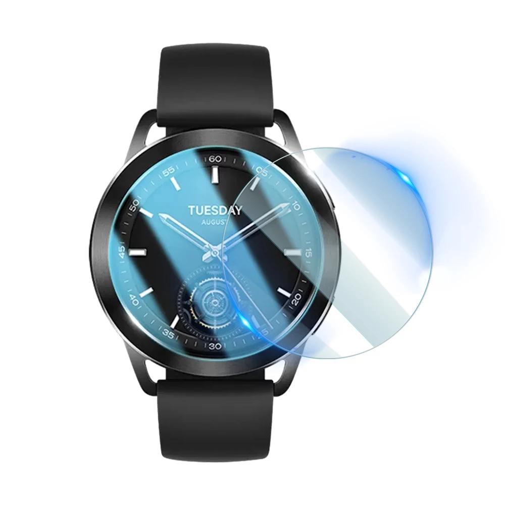 5-1PCS Wearable Smartwatch Glass Films for Xiaomi Watch S3 9H Hardness Tempered Glass Screen Protectors for Xiaomi Watch S3