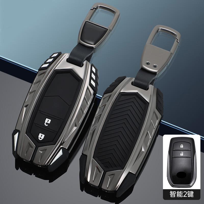 Car Key Fob Cover Case Holder Shell For Toyota Rav4  Hybryd Camry 70  Prado Corolla Sedan  Keychain Accessories