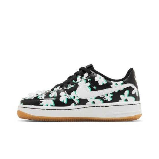 

Nike Air Force 1 LV8 GS Flower Power DZ2663-001 EU 35.5 чорний/весна зелений колір