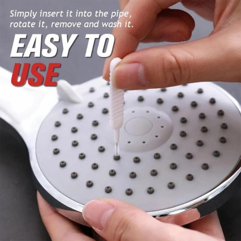 100PCS Shower Head Cleaning Brush Anti-clogging Small Brush Mobile Phone Hole Cleaning Tools Keyboard Gap Washing Accessorie