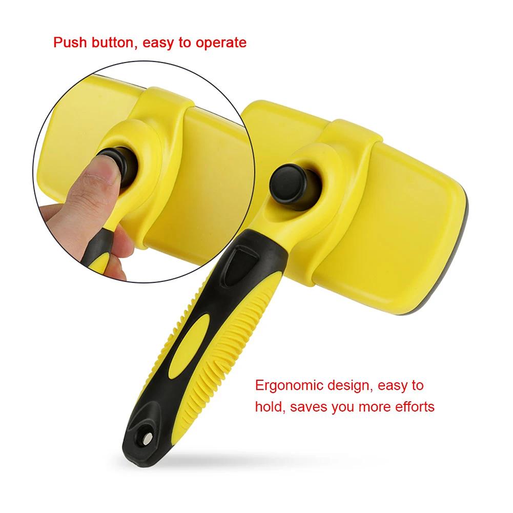 Dog Hair Remover Brush,Cat Comb,Grooming Massage Brush,For Shedding Grooming Pet Removes Hairs Cleaning Bath Brush Dog Supplies